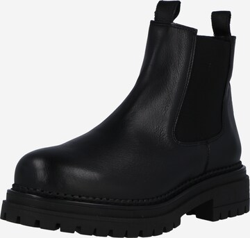 Ca'Shott Chelsea Boots in Black: front