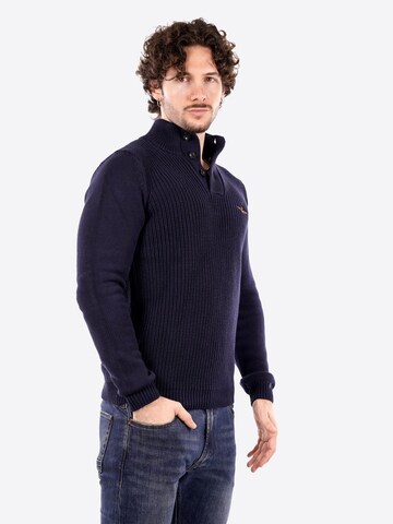 Aeronautica Militare Pullover 'Maglione' in Blau
