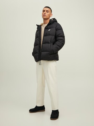 JACK & JONES Between-Season Jacket 'Slope' in Black