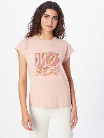 T-shirt 'FANNIE' Maison 123 en rose : devant