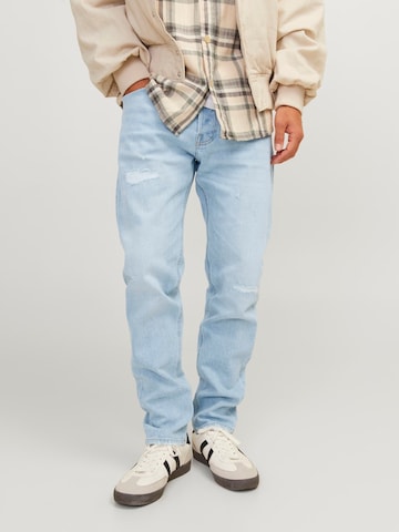 mėlyna JACK & JONES Standartinis Džinsai 'JJIErik Cooper': priekis