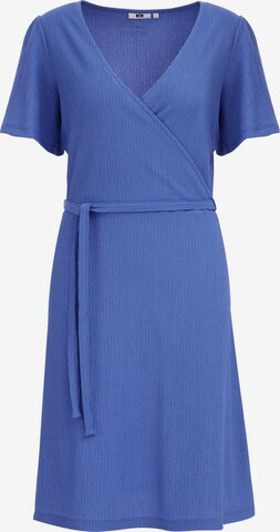WE Fashion Šaty – modrá: přední strana