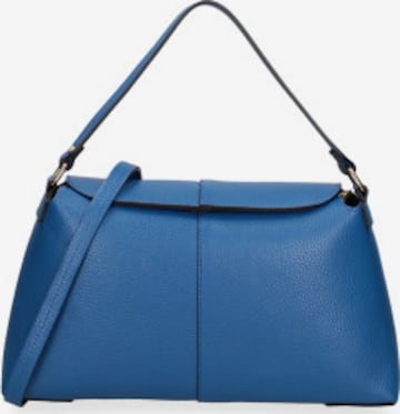 Borsa a spalla di Roberta Rossi in blu: frontale