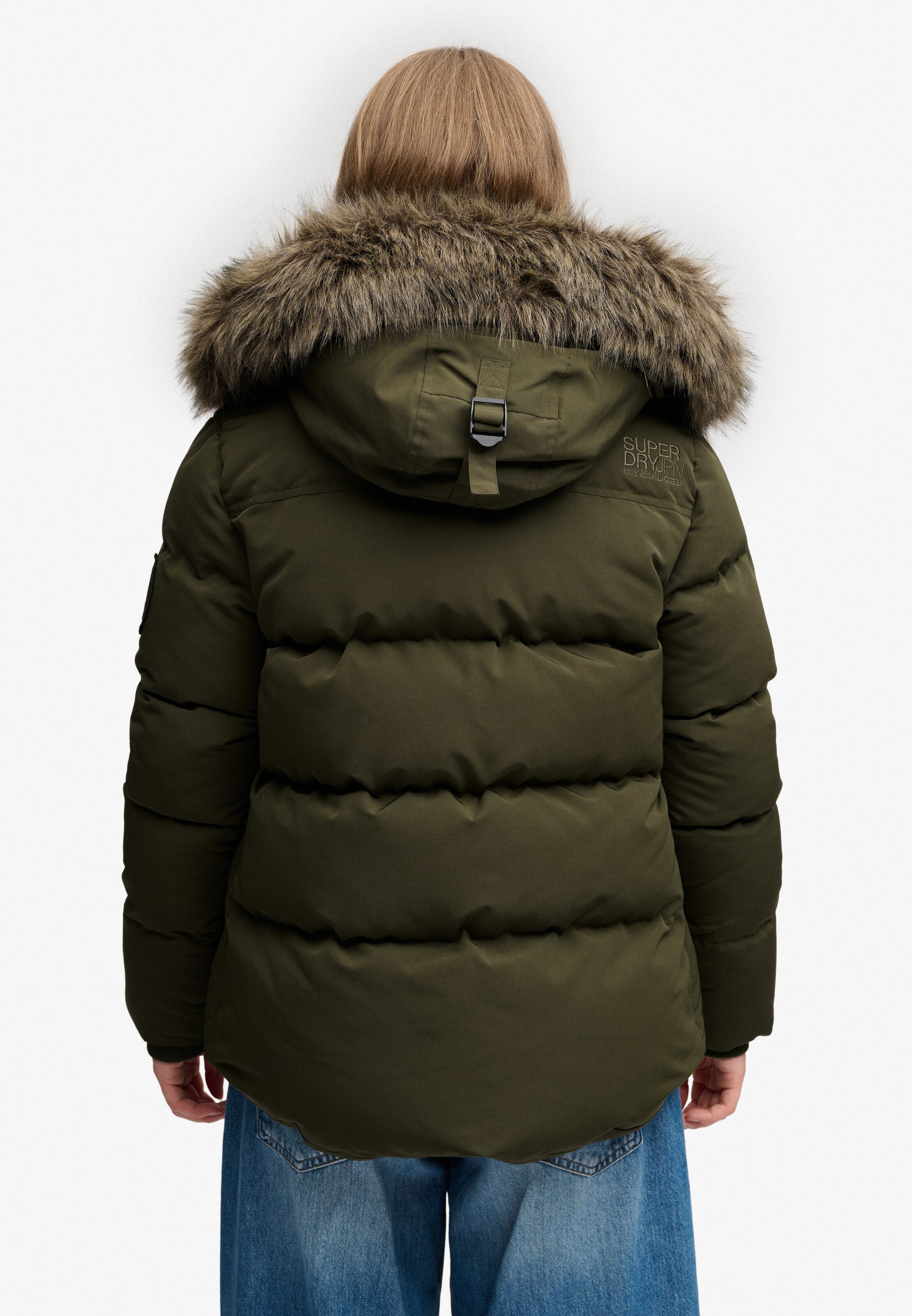 Superdry & Co Winter Jacket 'Everest' in Green