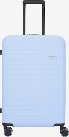 Valisette ' Novastream Spinner 67' American Tourister en bleu : devant