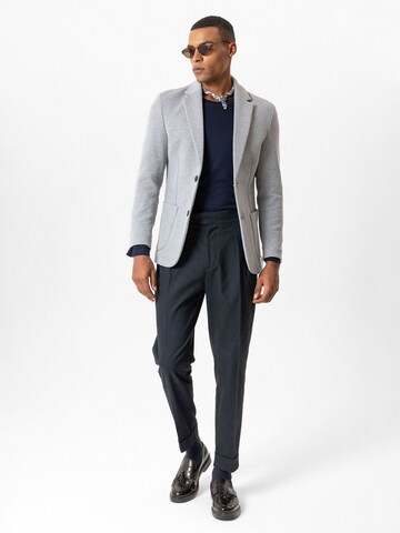 Antioch Slim fit Ανδρικό σακάκι 'Berhtram' σε γκρι