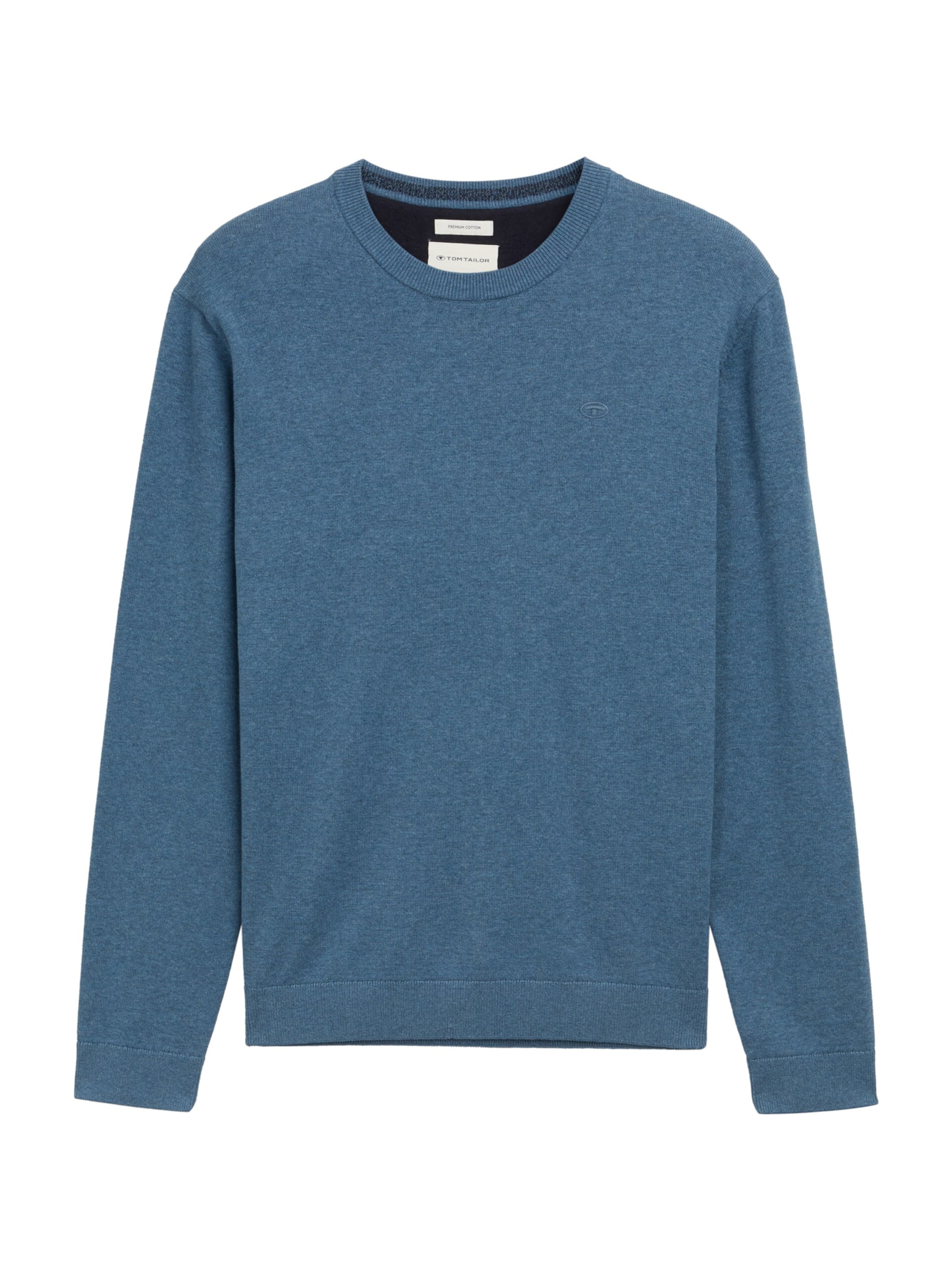 TOM TAILOR Sweater in Blue: front
