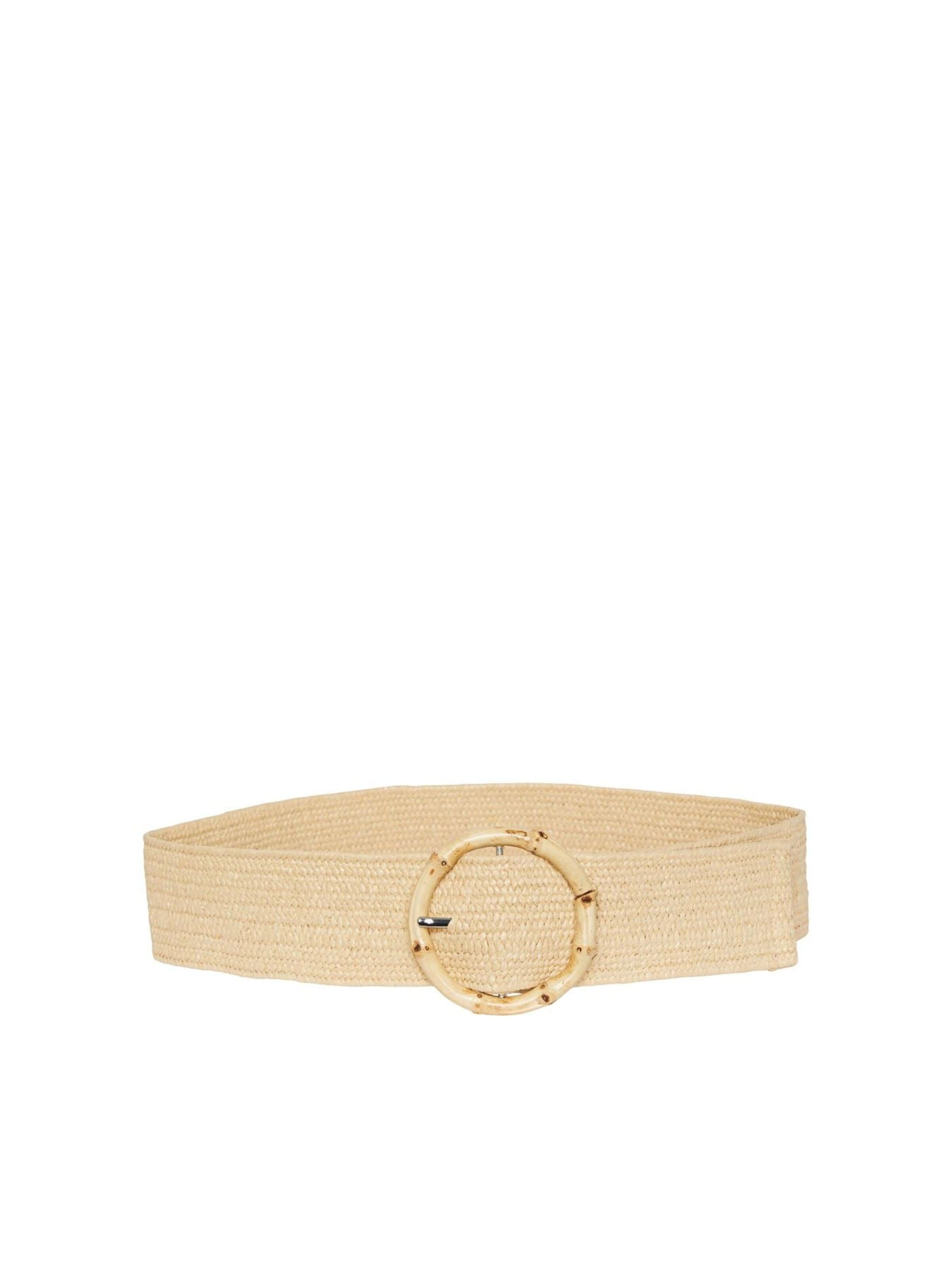 Ceinture PIECES en beige : devant