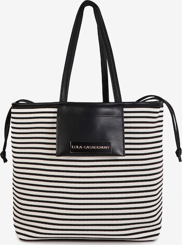 Lola Casademunt Ostoskassi värissä musta: etupuoli