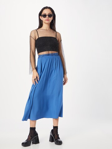 VILA Skirt 'PAYA' in Blue