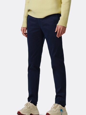 Coupe slim Pantalon chino MMX Germany en bleu