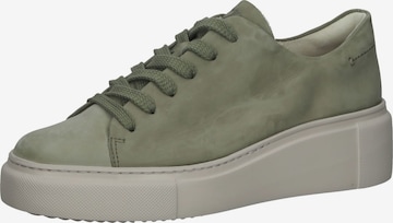 Paul Green Sneakers laag in Groen: voorkant