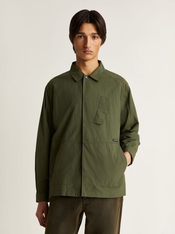 ScalpersPrijelazna jakna 'Spencer' - zelena boja: prednji dio