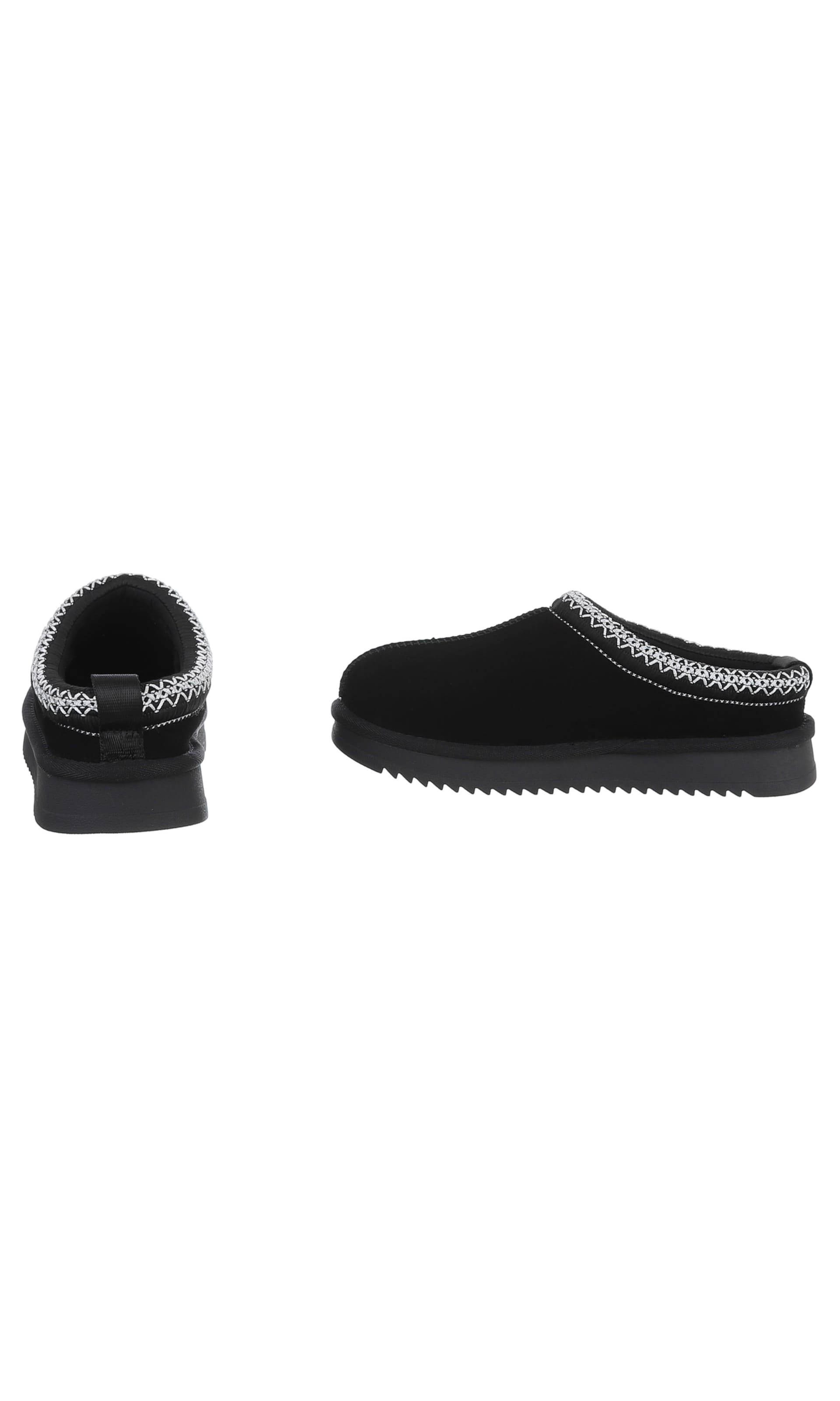 Ital-Design Pantolette in Schwarz