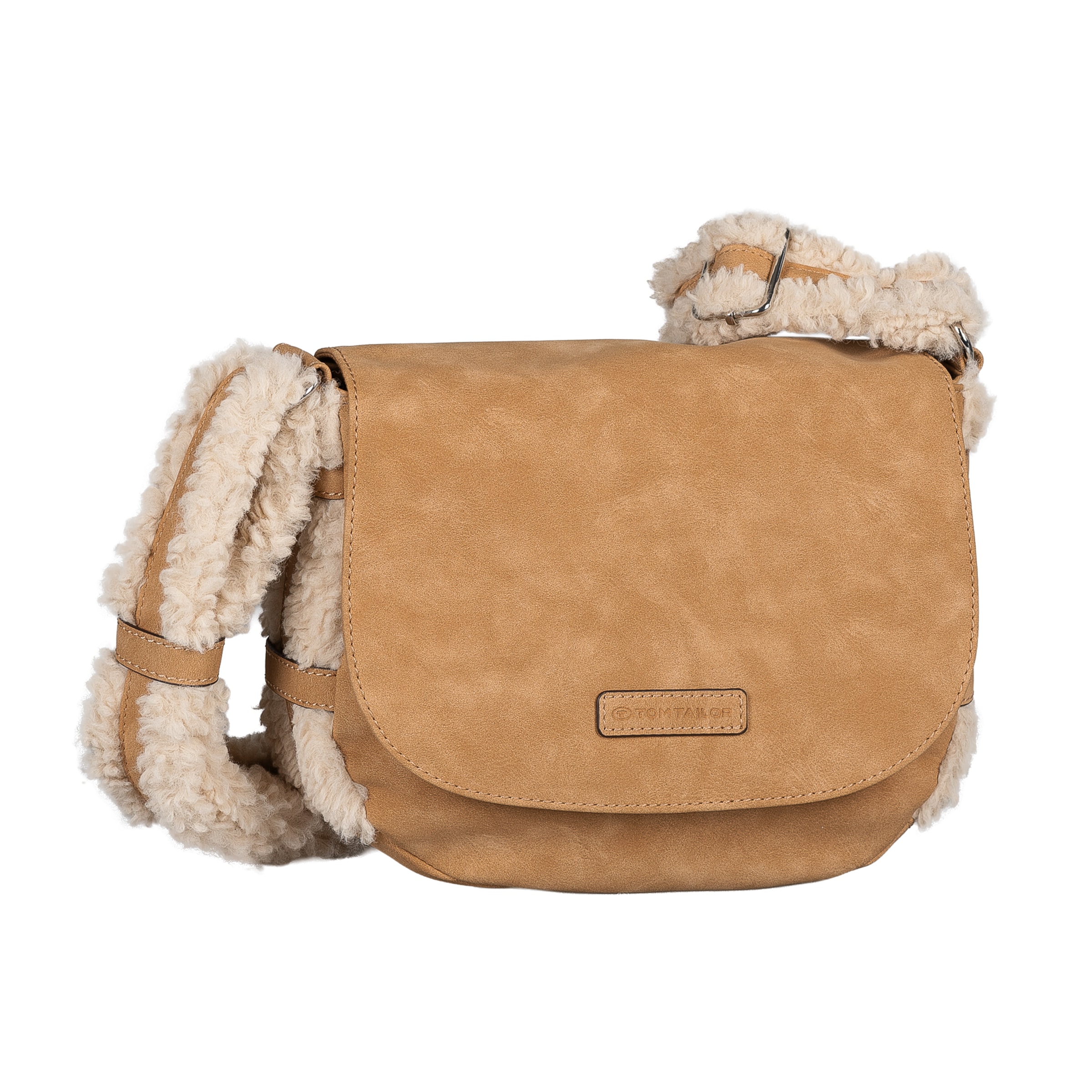 TOM TAILOR Umhängetasche in Beige: Vorderseite
