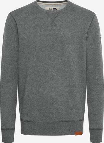 !Solid Sweatshirt 'Trip-O-Neck' in Grey: front