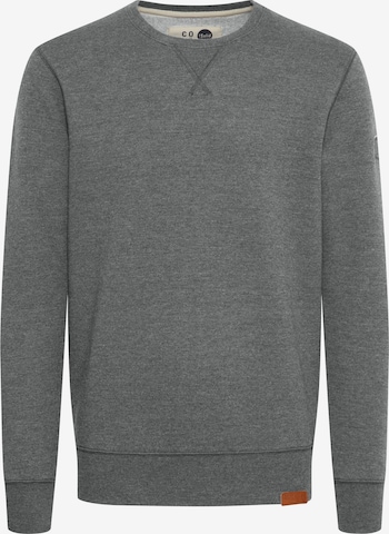 !Solid Sweatshirt 'Trip-O-Neck' in Grey: front