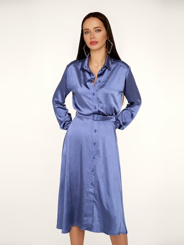 Anushka Kleid in Lila: Vorderseite