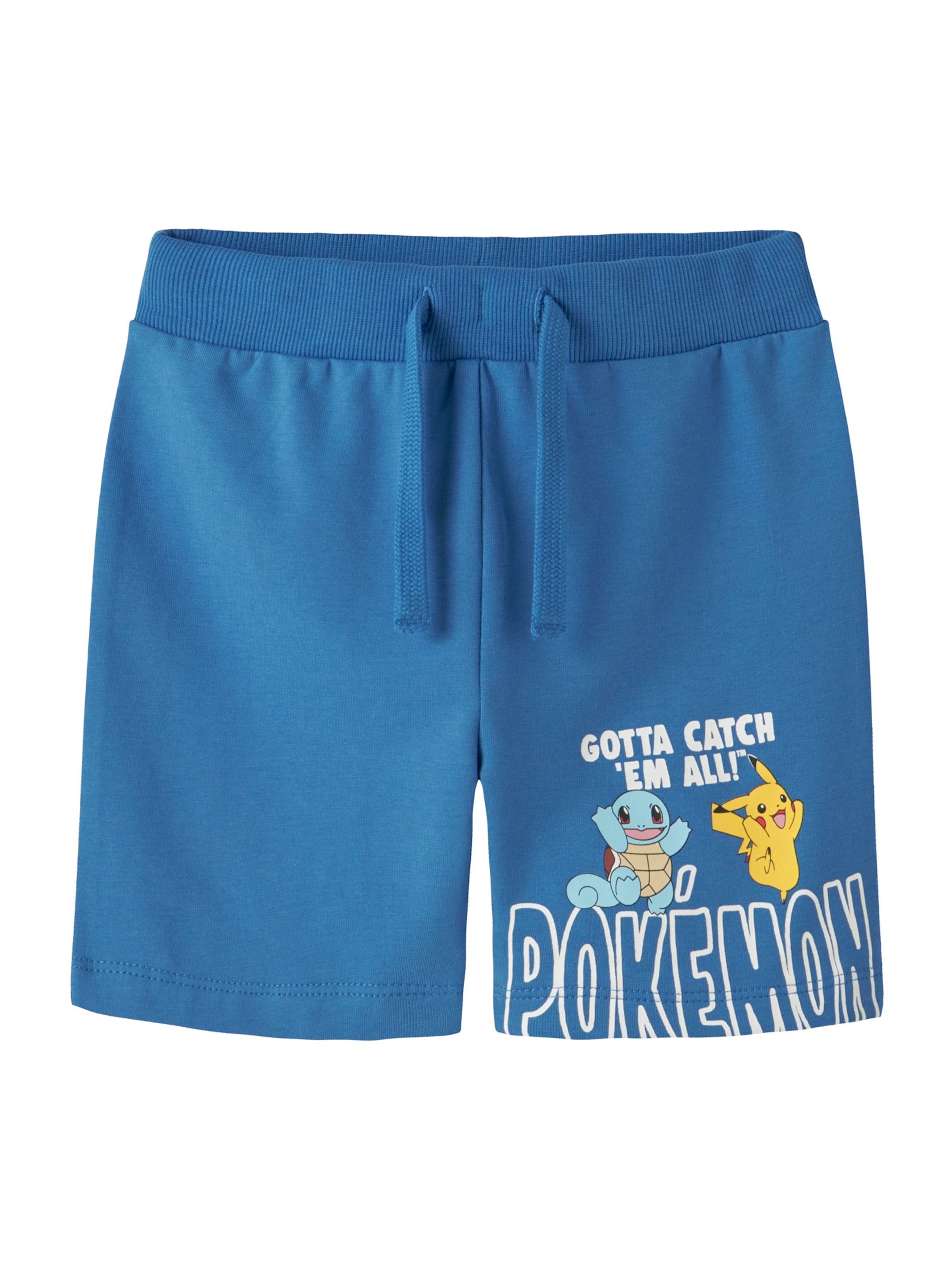 NAME IT Szabványos Nadrág 'NMMMO POKEMON' - kék: elől