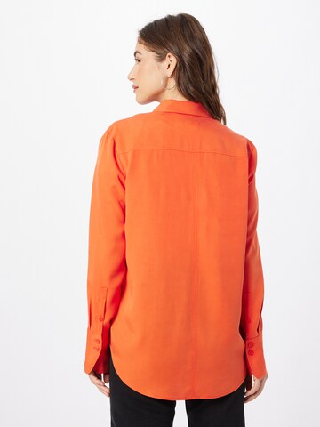 Bluză de la Calvin Klein pe portocaliu