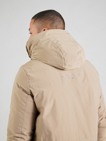 Parka d’hiver Superdry en marron