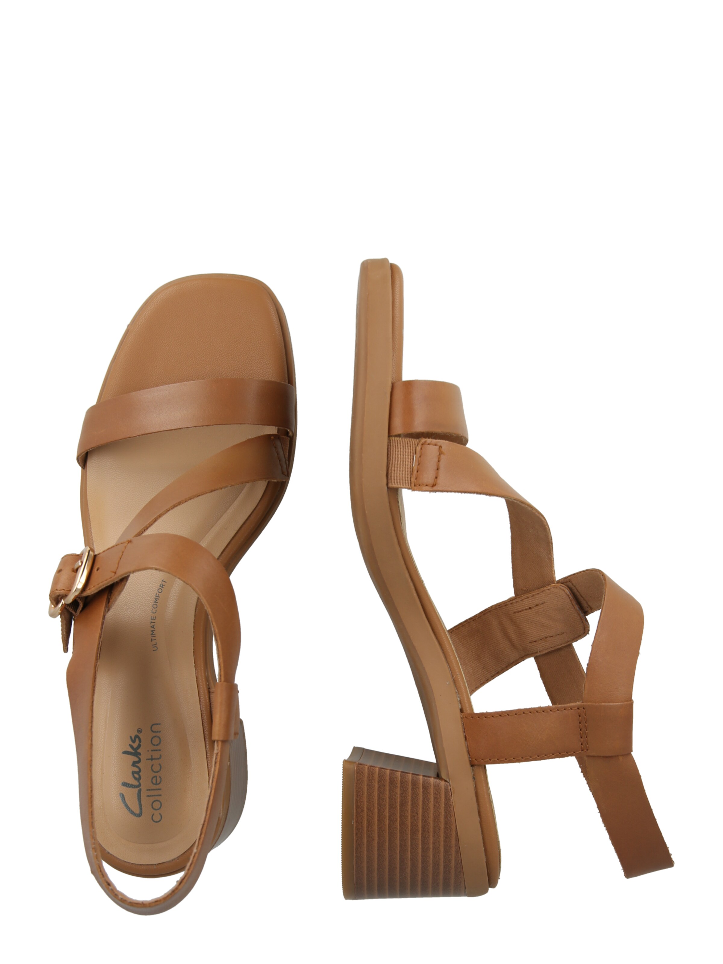 CLARKS Páskové sandály 'Jaylan Sol' – béžová: boční strana