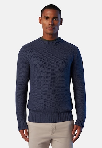 North Sails Sweater in Blue: front