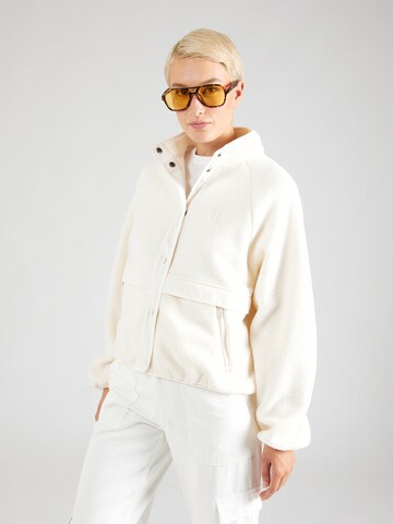 P.E Nation - Sudadera con cremallera en blanco: frente