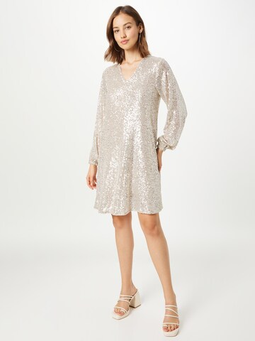 Soft Rebels Cocktail Dress 'Aviana' in Silver: front