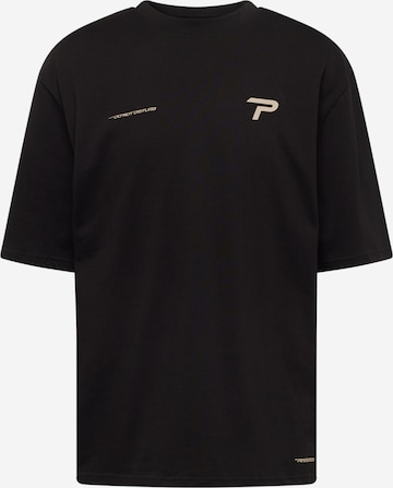 Pegador T-shirt 'BARONE' i svart: framsida