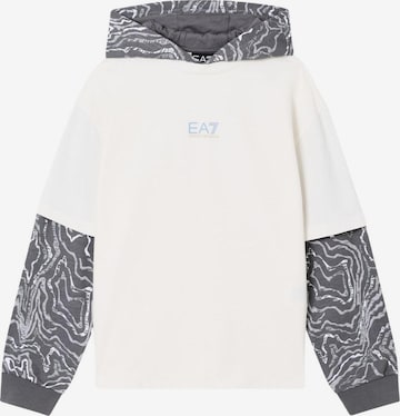 Sweat 'EA7 EMPORIO ARMANI' EA7 Emporio Armani en blanc : devant