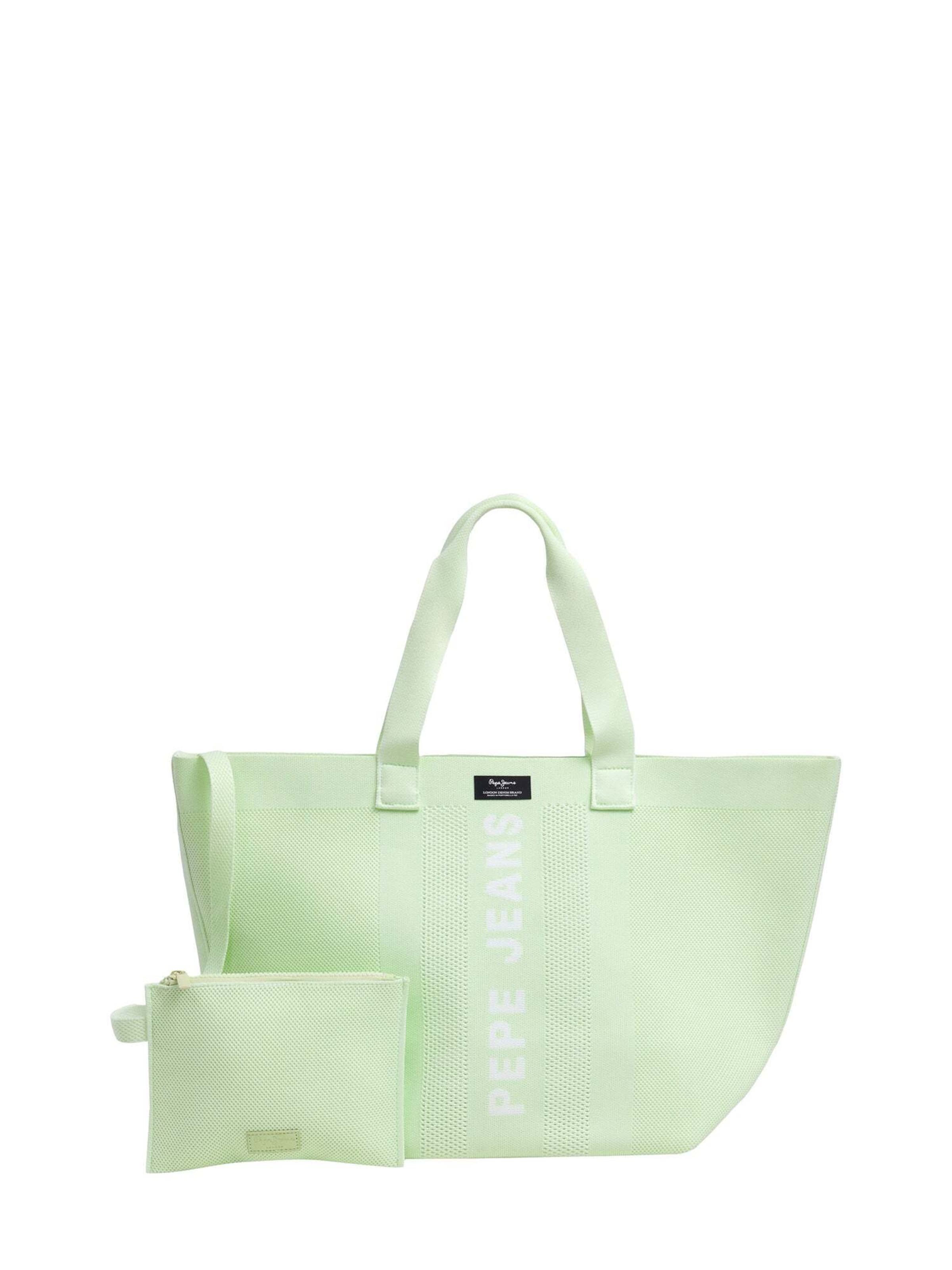 Sacs à main 'Knit Winslow' Pepe Jeans en jaune : devant