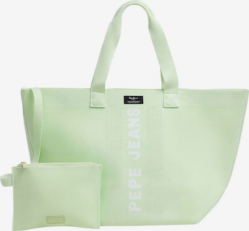 Sacs à main 'Knit Winslow' Pepe Jeans en jaune : devant