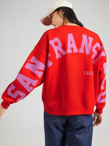 PIECES - Sudadera 'PCFANY' en rojo: frente