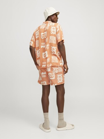 JACK & JONES Zwemshorts in Oranje
