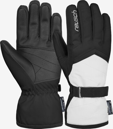 REUSCH Athletic Gloves 'Moni' in Black: front