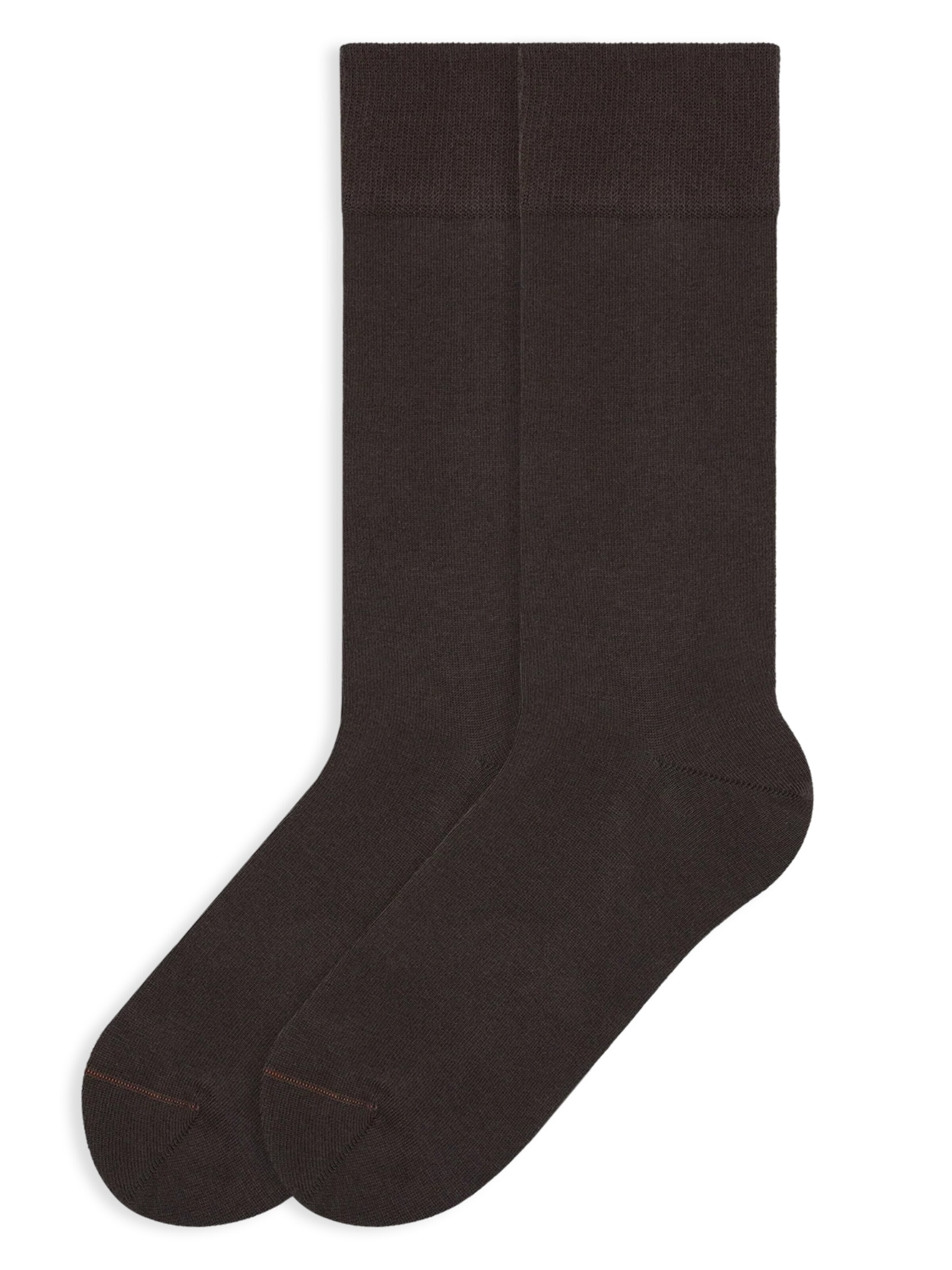 Von Jungfeld Socks 'Herbstfarben' in Brown: front
