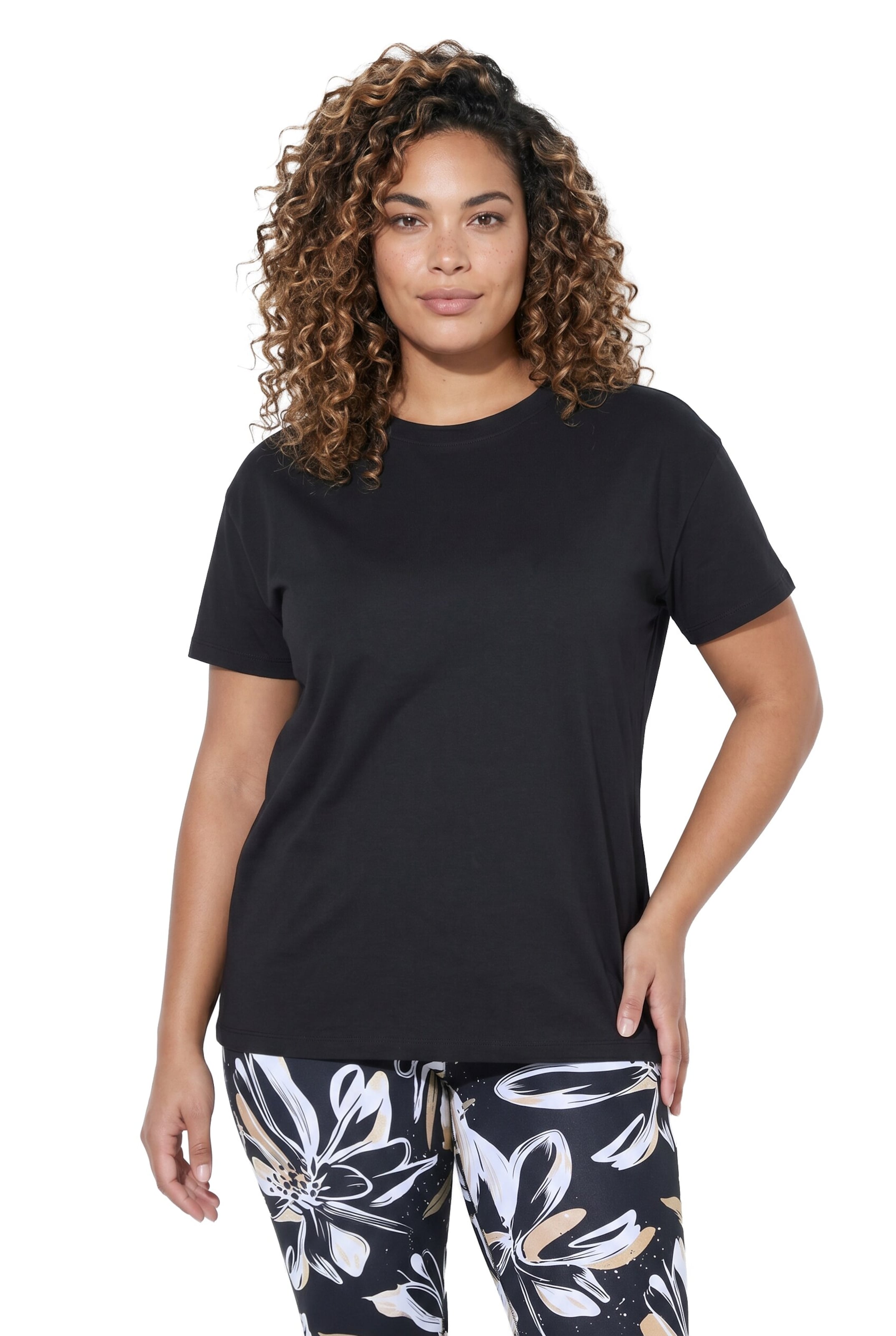 MIAMODA Shirt in Black: front