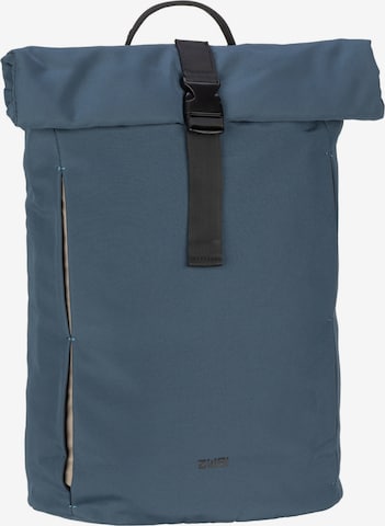 ZWEI Backpack in Blue: front