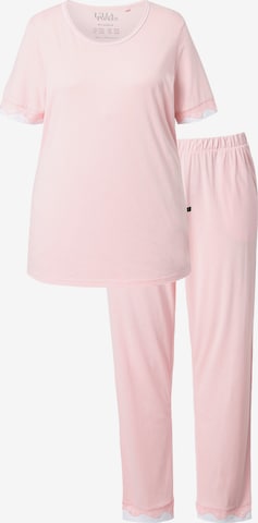 Ulla Popken Pajama in Pink: front