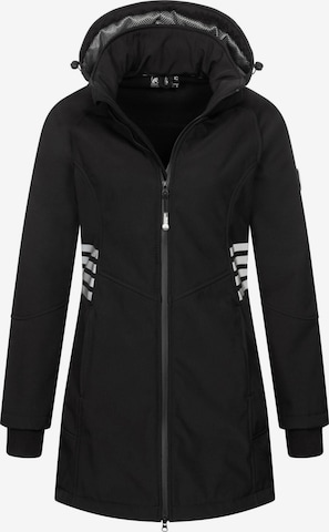 Veste fonctionnelle Arctic Seven en noir : devant
