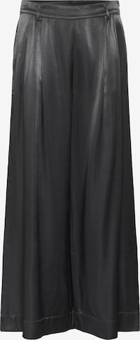 My Essential Wardrobe Wide leg Broek 'MWEstelle' in Grijs: voorkant