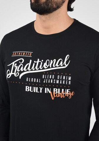 BLEND Shirt 'Dopper' in Schwarz