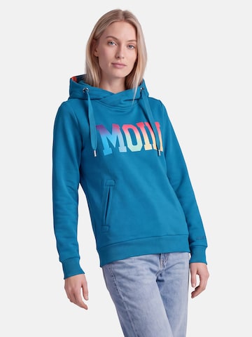 salzhaut Sweatshirt 'Sünn - Moin' in Blue: front