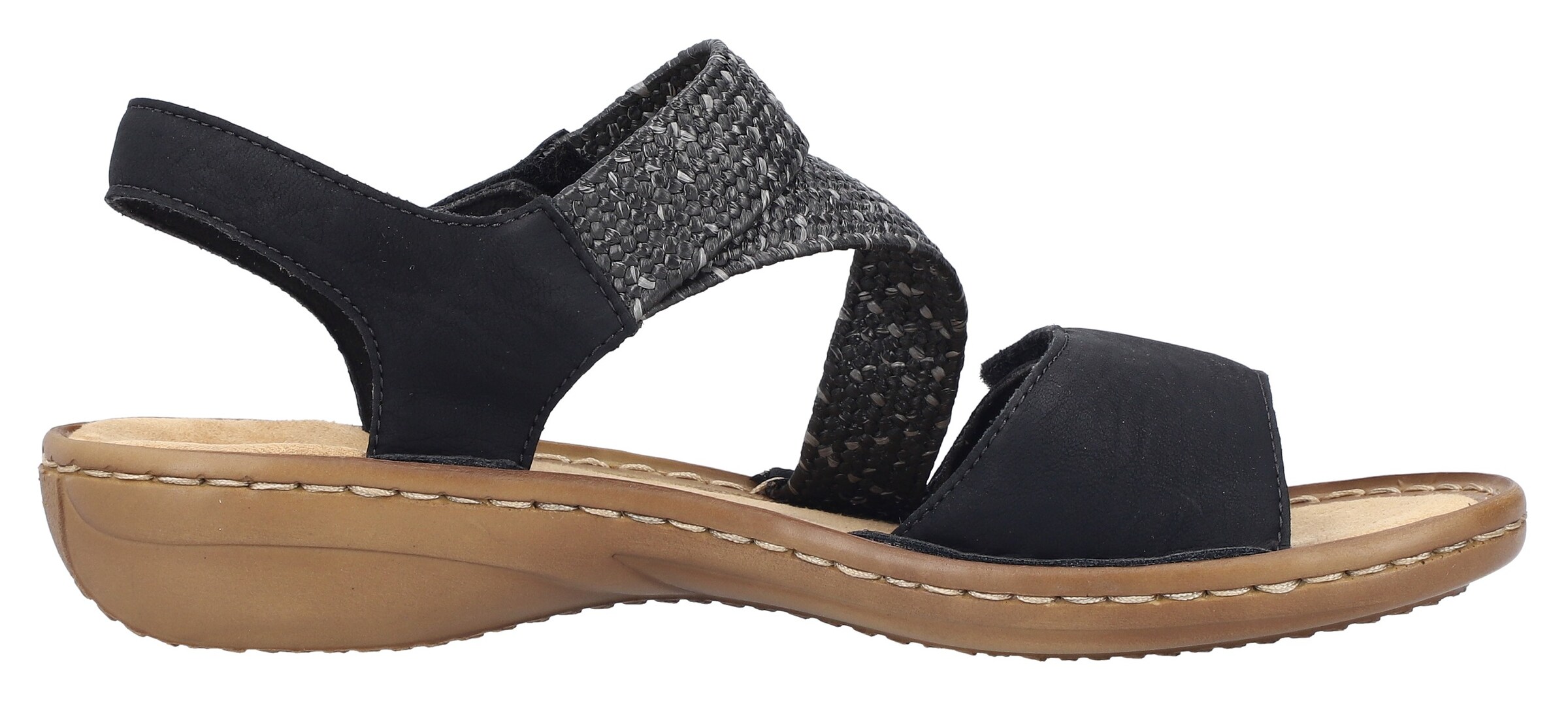 Rieker Sandaal in Zwart