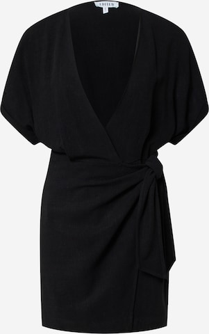EDITED - Vestido de verano 'Elayne' en negro: frente