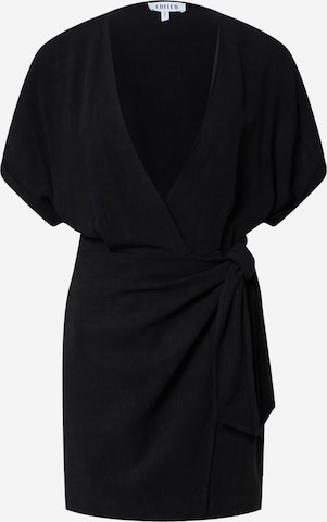 Robe d’été 'Elayne' EDITED en noir : devant