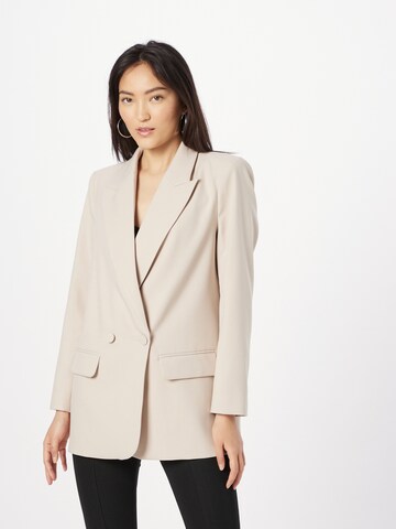 River Island - Blazer en beige: frente