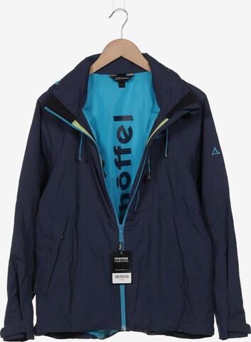 Schöffel Jacket & Coat in XXXL in Blue: front