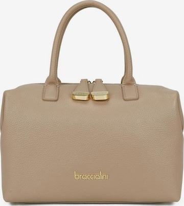 Borsa a mano 'Sara' di Braccialini in beige: frontale